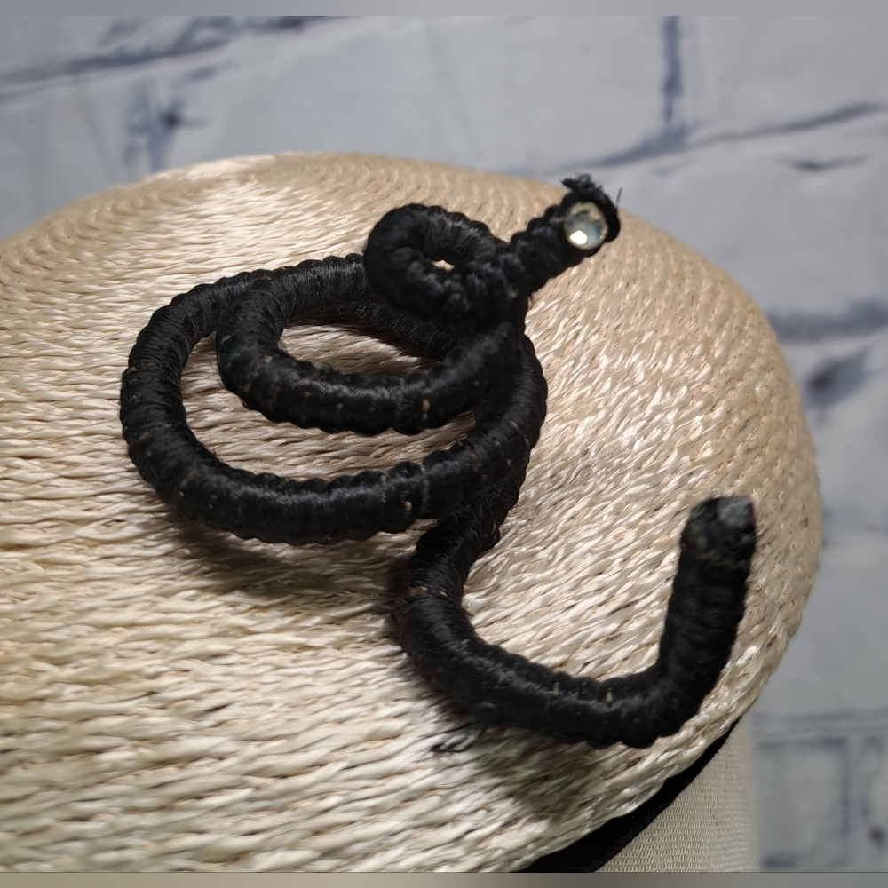 Cedar Crest Original Women's Vintage 60s 50s Hat Straw Beret Oval Size 7 - Picture 5 of 15